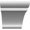 Ekena Millwork 3 1/2-in. W x 26-in. D x 38-in. H Olympic Architectural Grade PVC Knee Brace BRCP035X26X38OLY - alternate 2